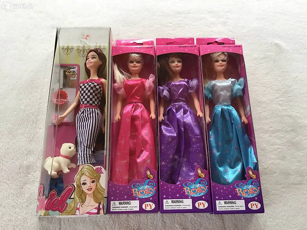 Sariel Puppe, ca. 24 cm, originalverpackt 12 Franken