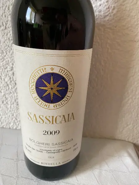 Sassicaia Wein