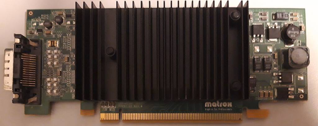 Grafikkarte Matrox PCIe