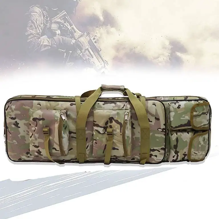 ANSNOW Gewehrkoffer Doppelgewehrkoffer Taktische Waffentasch