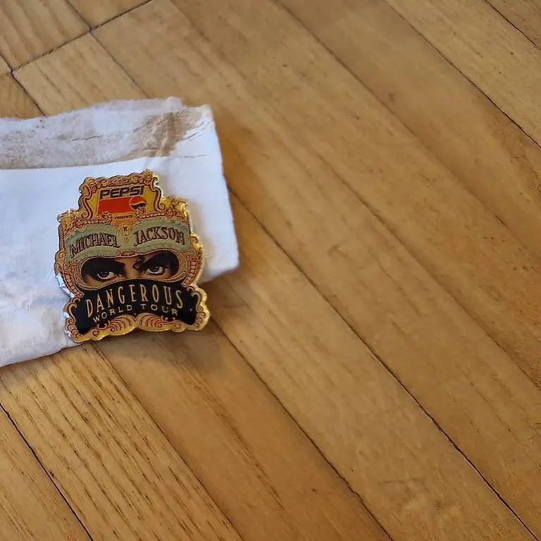 MJ Sammlungsauflösung Michael Jackson Pin Dangerous
