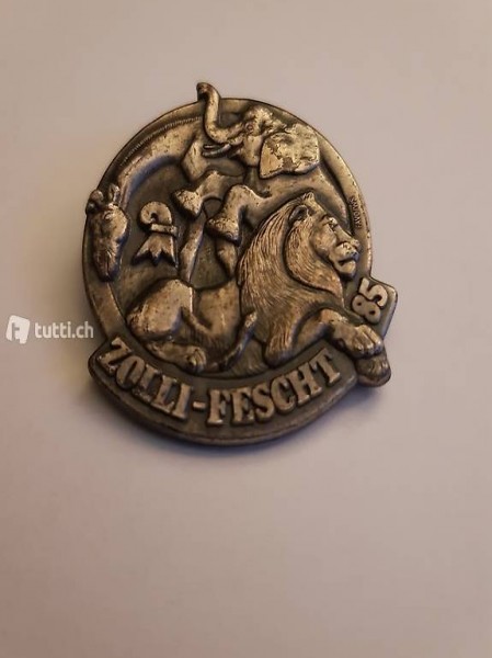 Zolli-Fescht Plakette 1985
