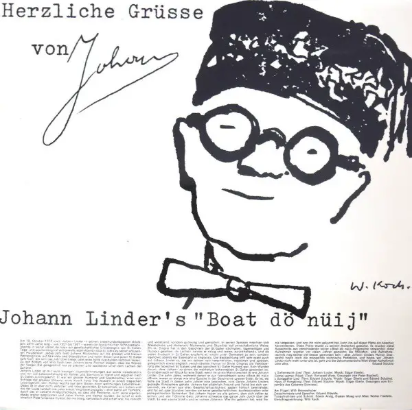 Johann Linder - Johann Linder"s "Boat dö nuij" - LP