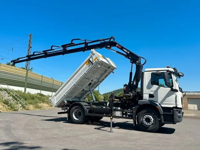 MAN, TGM 18.320 4x2 Euro6e Hiab X-HiDuo 138DS, 3-Seitenkipper