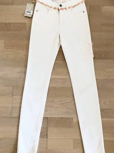 Weisse Damen Jeans Hose Pierre Cardin, Gr. 36, W 28/L32 Neu