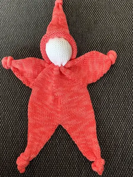 Knuddelchen denim rot