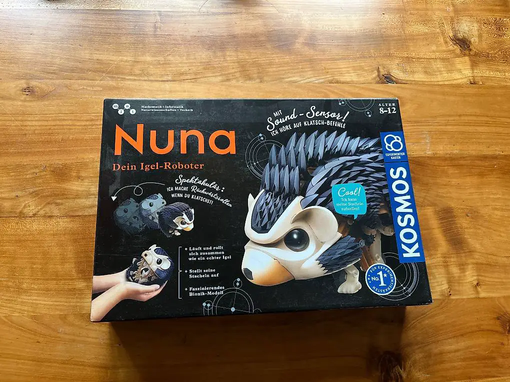 Nuna der Igelroboter von Kosmaos