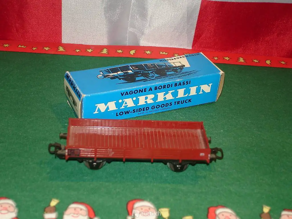 Märklin HO 4503 wagon plat type X 05 Klms de la DB 1972