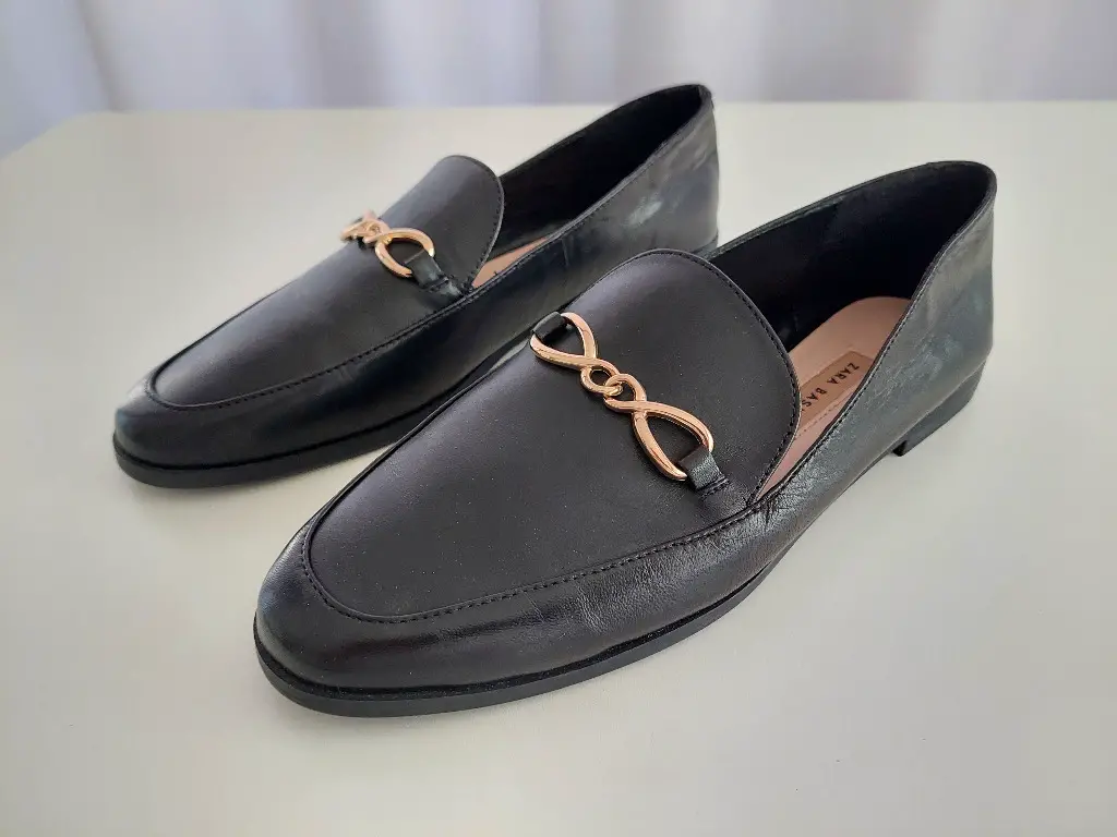 Damen-Loafers ZARA aus echt Leder, Gr. 39, neu + unbenützt