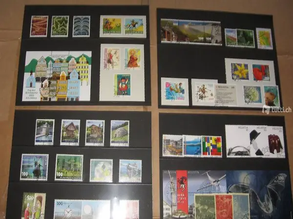 Briefmarken Jahresserie 2012