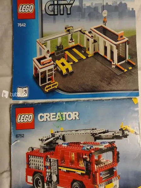  Lego Bauanleitung zu 7642 und 6752