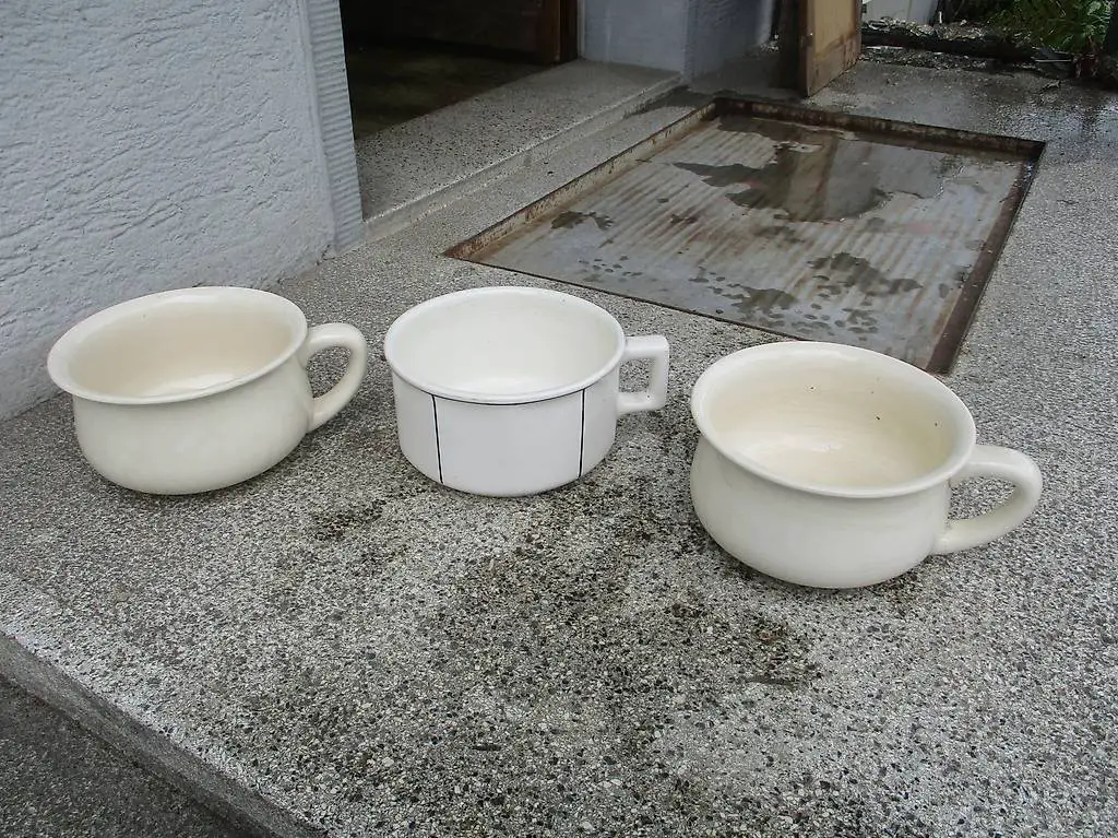 2x Nachttopf Nachthafen Keramik Villeroy & Boch pot chambre