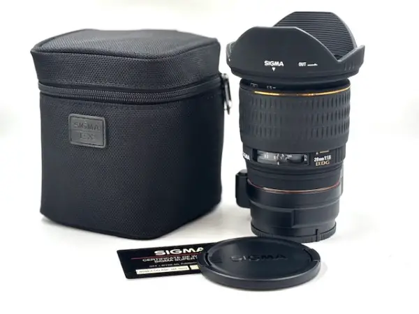 Sigma EX DG 28mm 1.8 "Macro" Sony-A + LA-EA4 für E-Mount