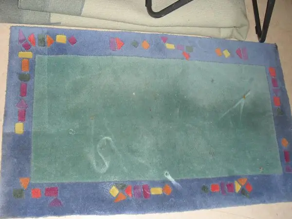 Teppichläufer 140 x 70cm blau