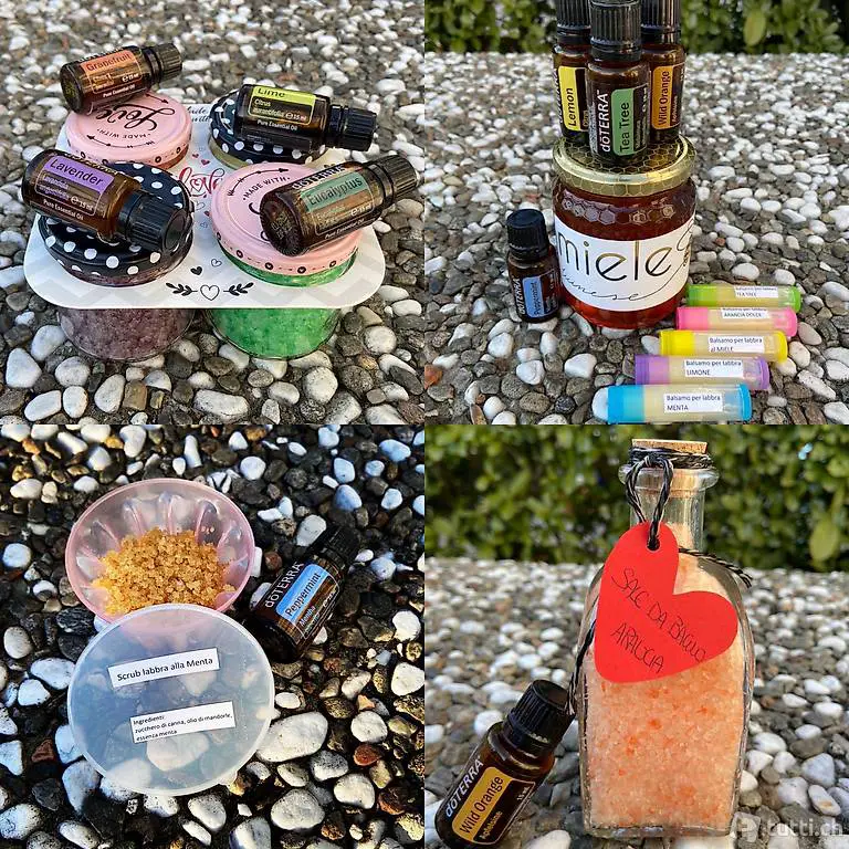 Sali da bagno/scrub/lipstick