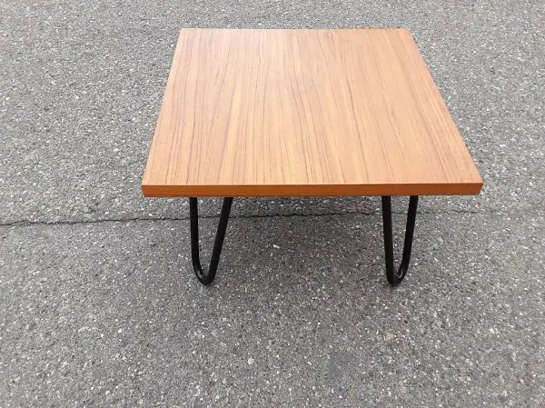 Dänisch Teak Salon Club Tisch Vintage Mid Century Design