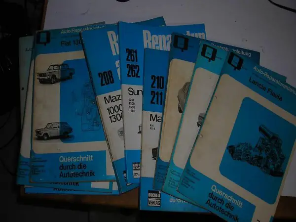 div. Reparaturanleitungen Bucheli