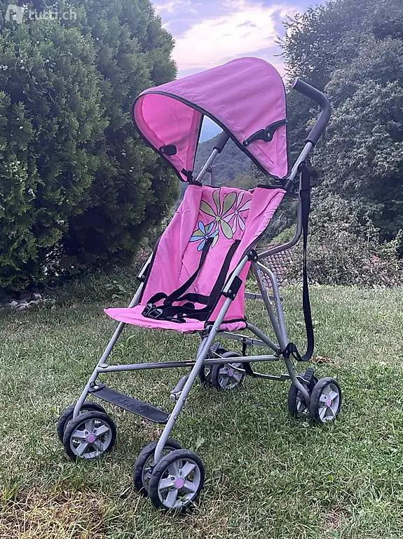 Hauck Kinderwagen, rosa, super leicht