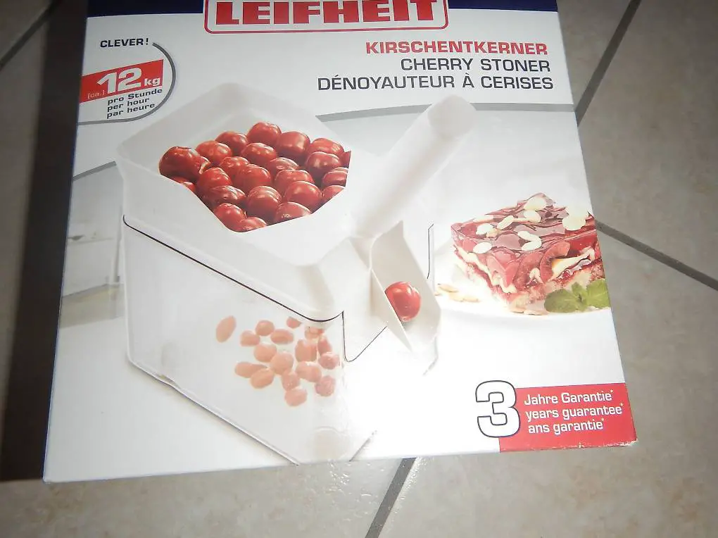 LEIFHEIT NEU cherry stoner snocciolatoio bianco