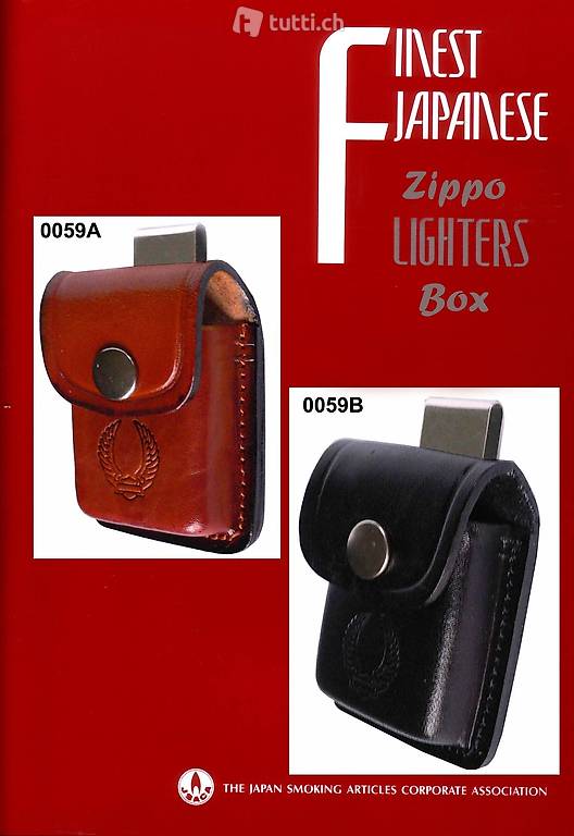  0059 Zippo Feuerzeug Etui