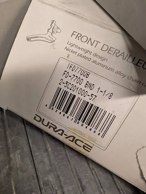 Neuer Shimano Durace Umwerfer