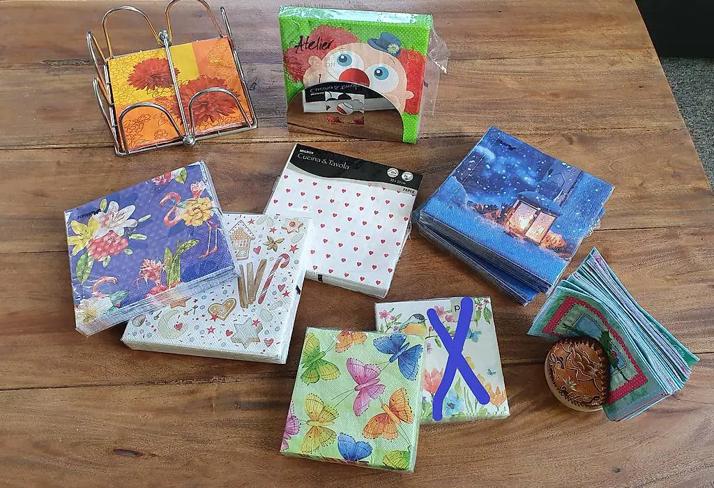 Servietten & Serviettenhalter