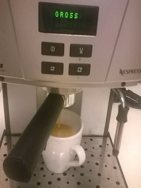 Kaffemaschine Nespresso Jura