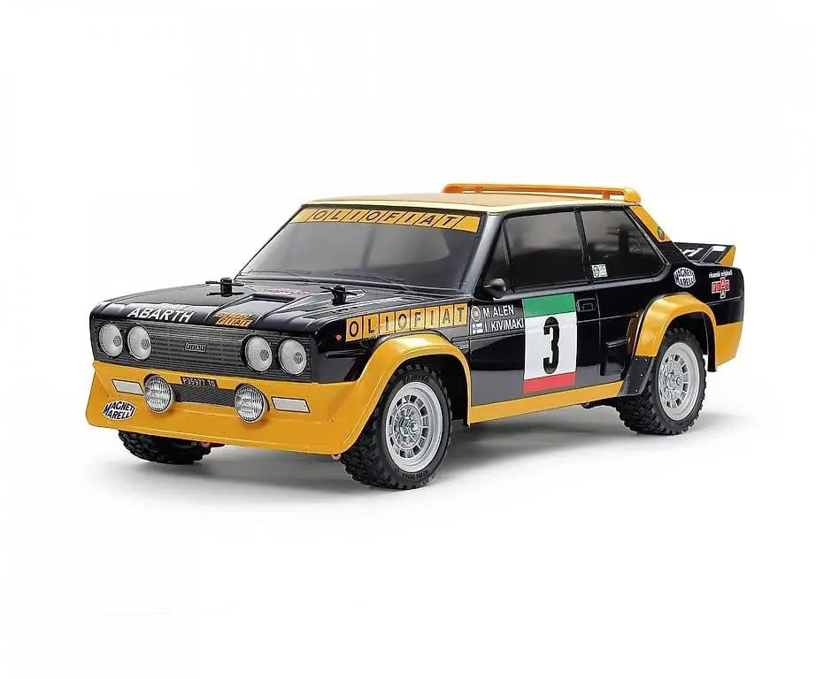 Tamiya 58723 1:10 RC Fiat 131 Abarth Olio Fiat MF-01X