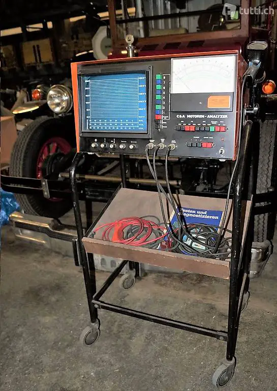 Motorentester C&A schönes Dekoratives Teil mit Stroboskop Pi