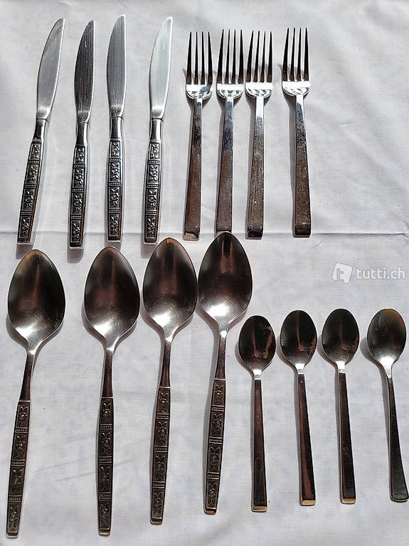 Besteckset service de table couvert Fleur Kochutensilien