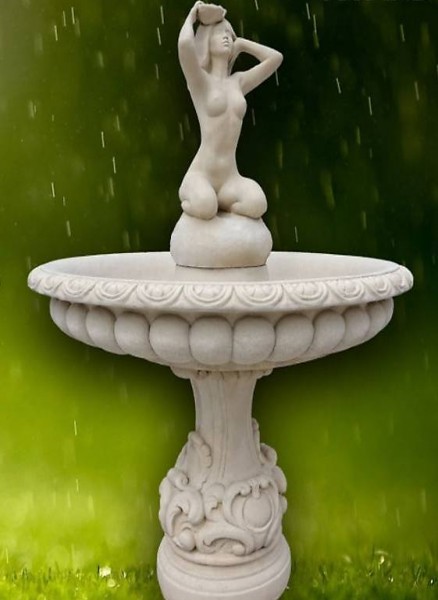  SPRINGBRUNNEN GARTEN DEKO BRUNNEN DESNUDA 160 CM STEINGUSS