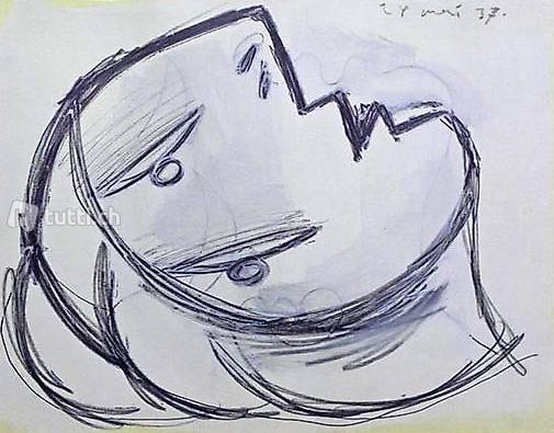  Pablo PICASSO Litografia originale con certificato