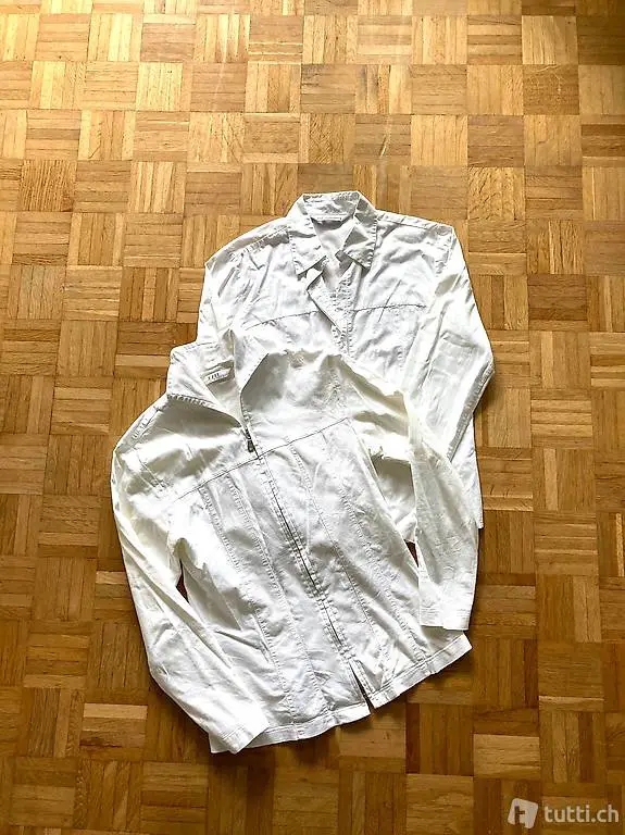 Kalb Blusen weiss Gr. 38