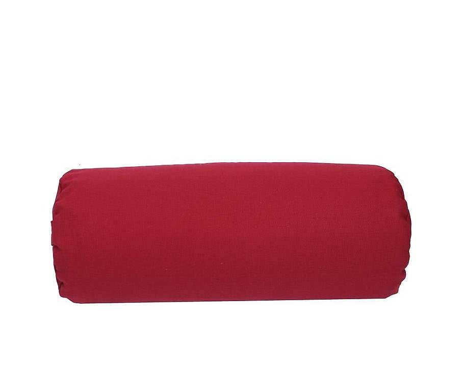 Yogakissen 23 x 63 cm bordeaux