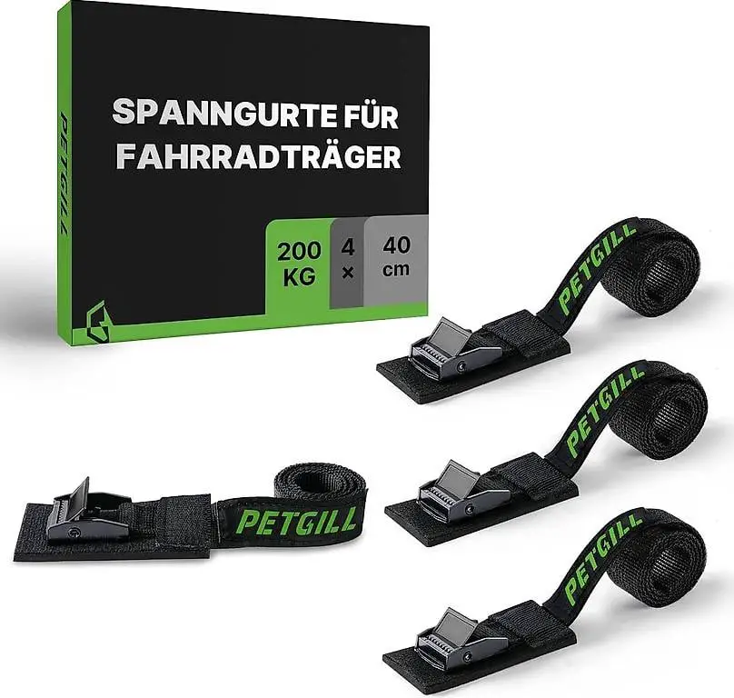 Spanngurte mit Polsterung, Für Alle Fahrradträger Geeignet |