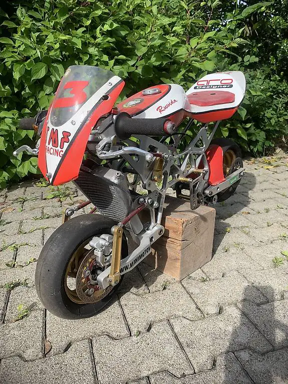 Pocket Bike TMF VYRUS Chassis mit Radnaben Lenkung