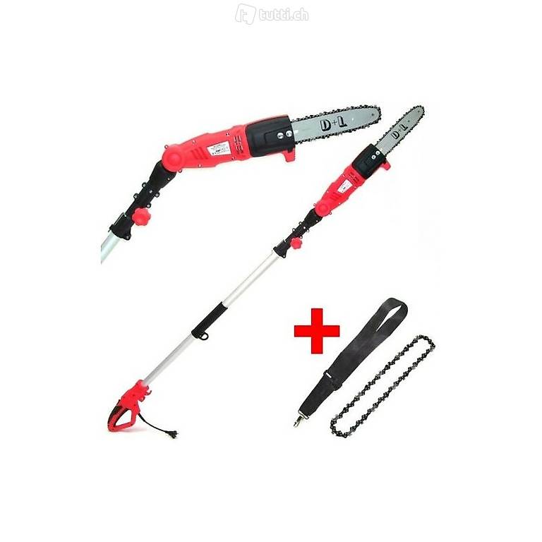  Astsäge 750W 3-Fach Verstellbarer Sägekopf