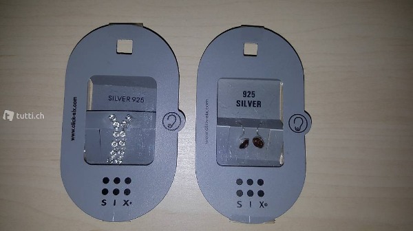 Ohrstecker aus silber