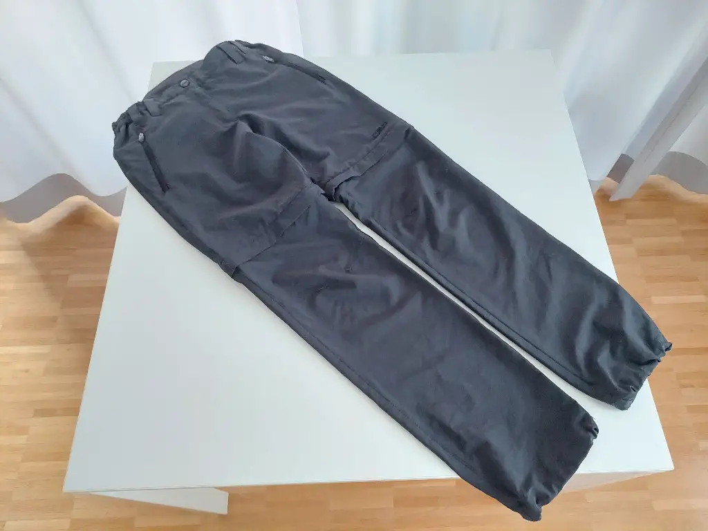 CMP Zip-Off Wanderhose Dunkelgrau, Grösse 152