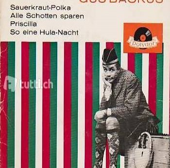 GUS BACKUS - Sauerkraut Polka (4 Song EP von 1961)