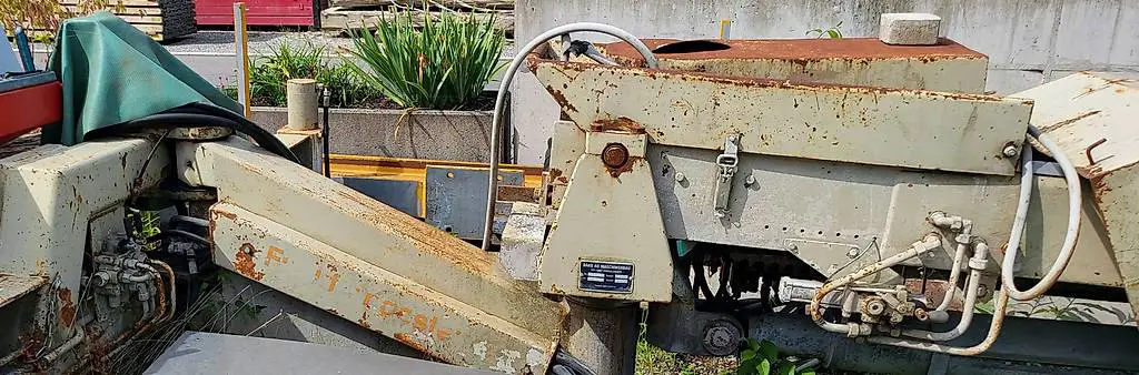 LKW Betonförderband