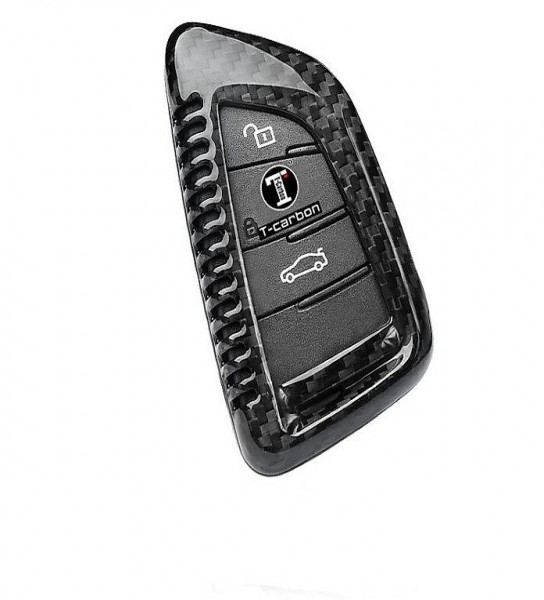 Coques de clé en carbon pour BMW X6 X5 F15 / 16 +2013