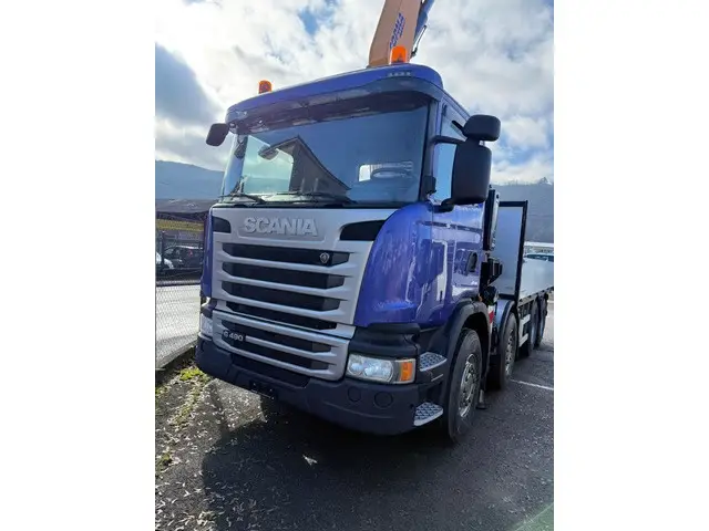 SCANIA, G 490 C B, Brücke/Pritsche