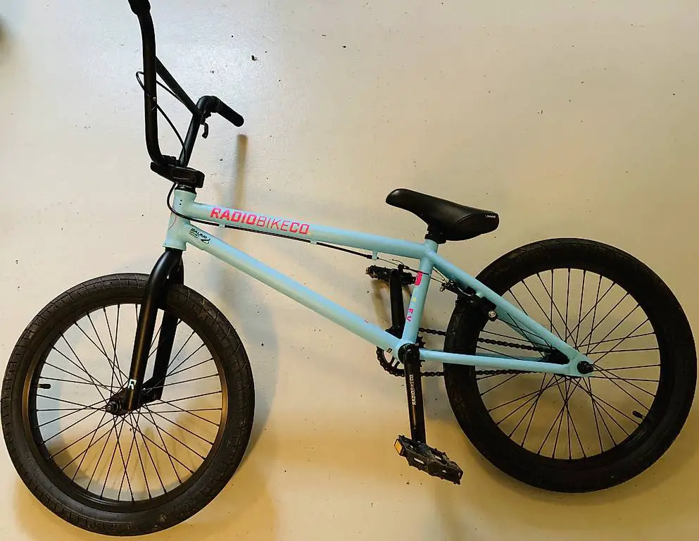 BMX Radio Evol matt sky blue 20 Zoll