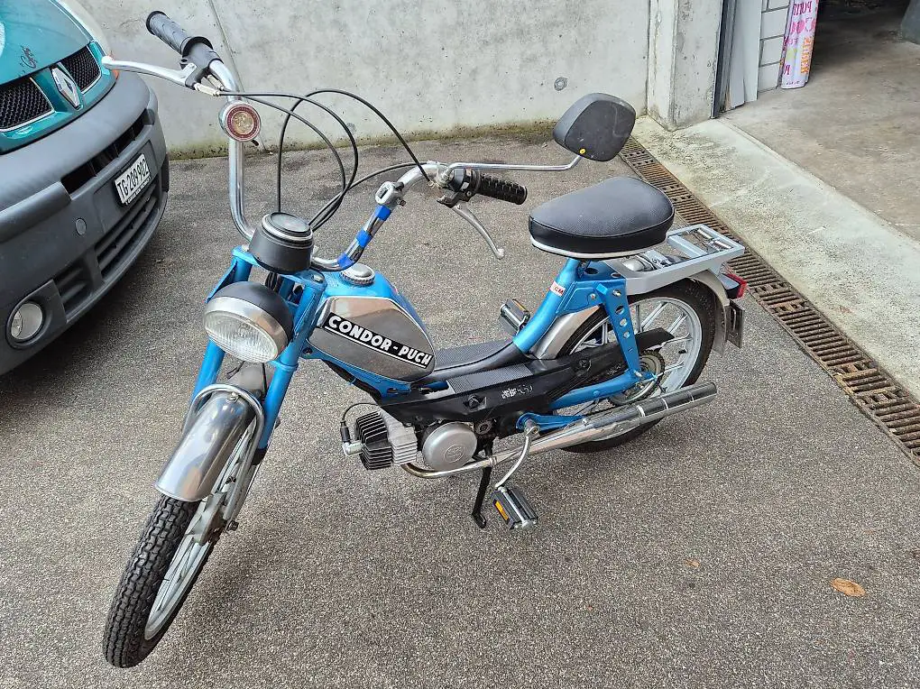 Puch Condor X30 NL 2 Gang - handgeschaltet blau