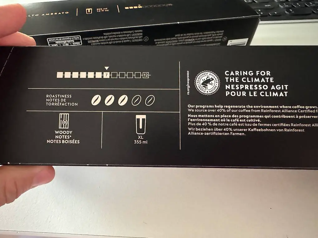 Kapsel Nespresso Verturo