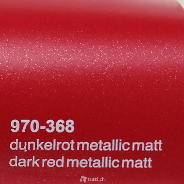Oracal 970-368MRA Dunkelrot metallic matt 1mx1.52m