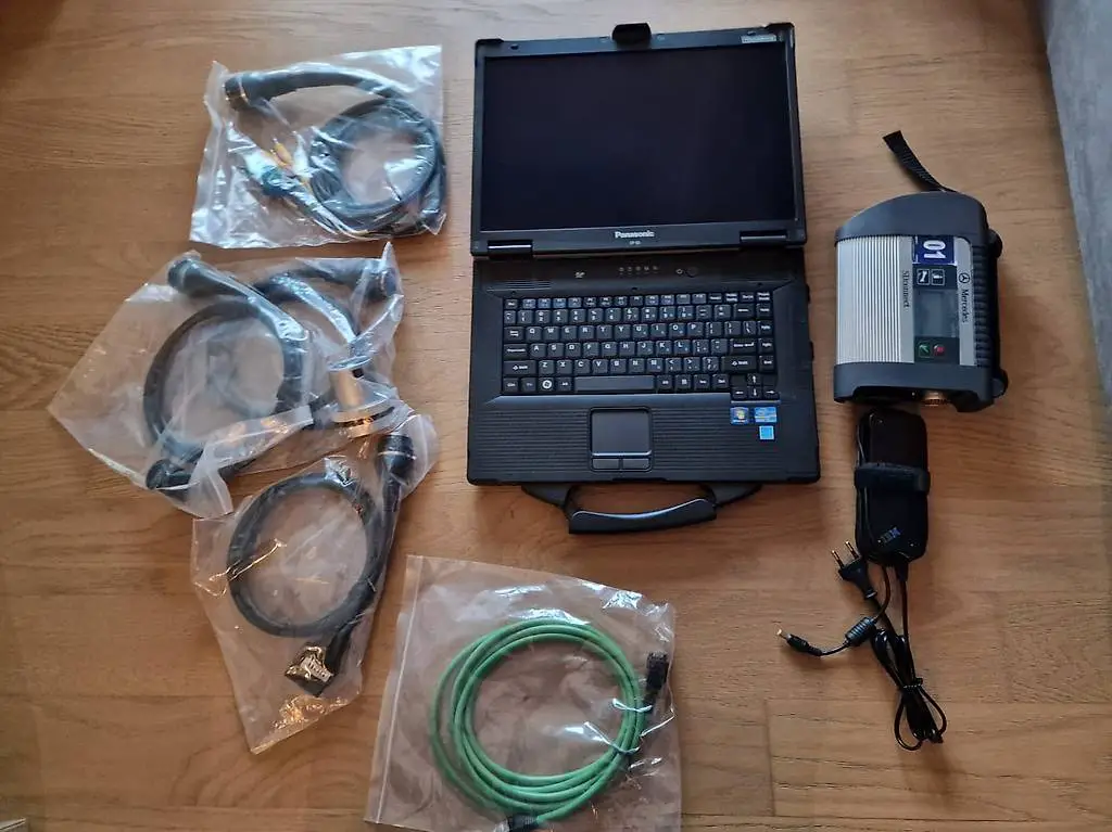 DOiP MB STAR C4 plus OBD Diagnosesystem CF-52 Laptop WLAN