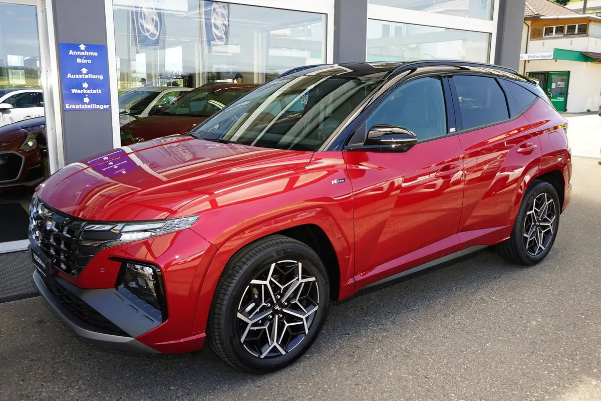 hyundai tucson 1.6 tgdi 48v n line lux pack dct 4wd