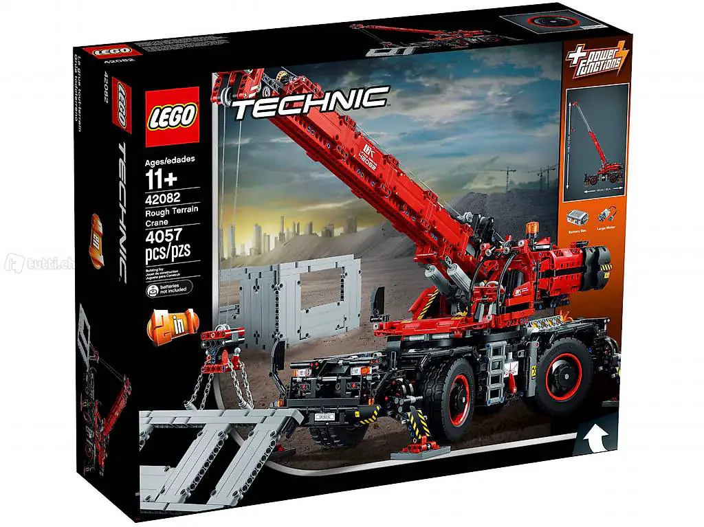  LEGO Technic 42082 - Geländegängiger Kranwagen (Neuware)